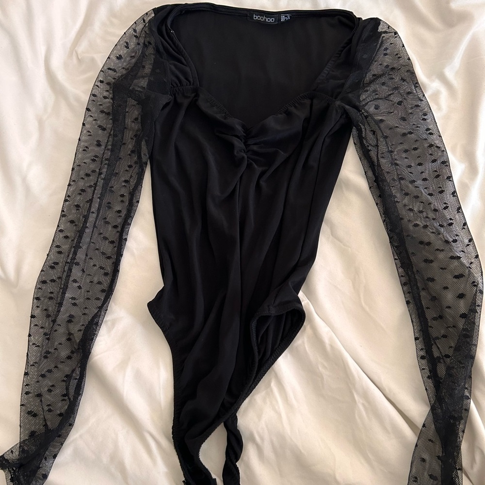 Boohoo Black Bodysuit